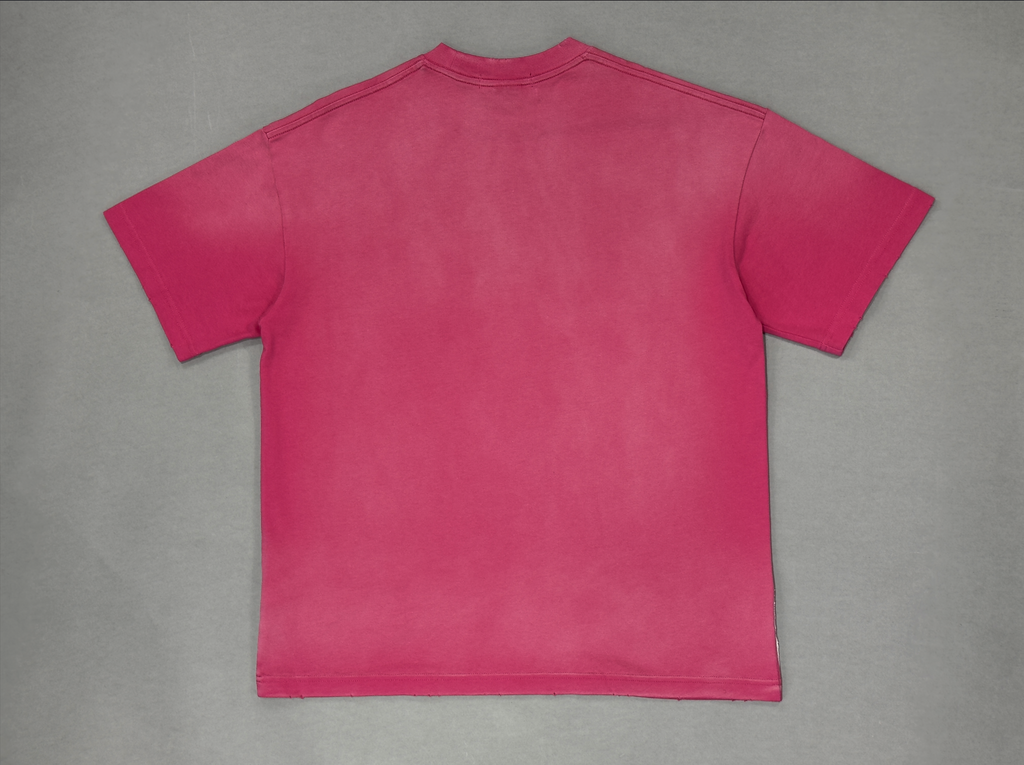 Glory of God Oversized Half Sleeve T-Shirt - Ultra-Soft Cotton in Pink Elegant Blush