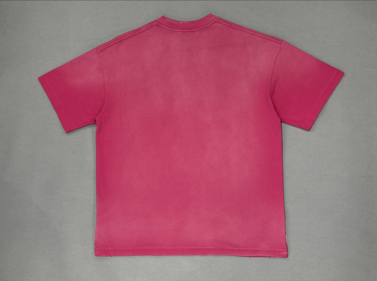 Glory of God Oversized Half Sleeve T-Shirt - Ultra-Soft Cotton in Pink Elegant Blush