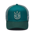 Cult's Logo Mesh Back Trucker Hat In Bayberry 626AC-CH54A
