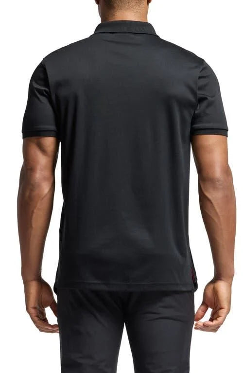 ALMA PIMA INTERLOCK POLO BLACK Shirt