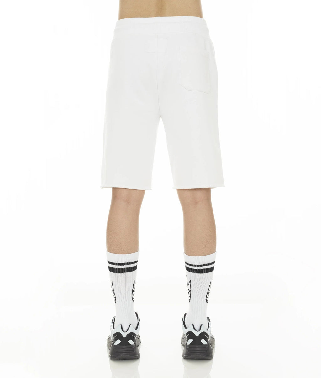 SWEATSHORT IN WHITE
