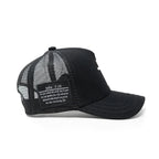 Cross" Black trucker hat