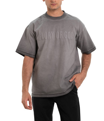Glory Of God oversized t-shirt - Grey
