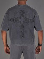 Glory Of God - Grey cross shirt