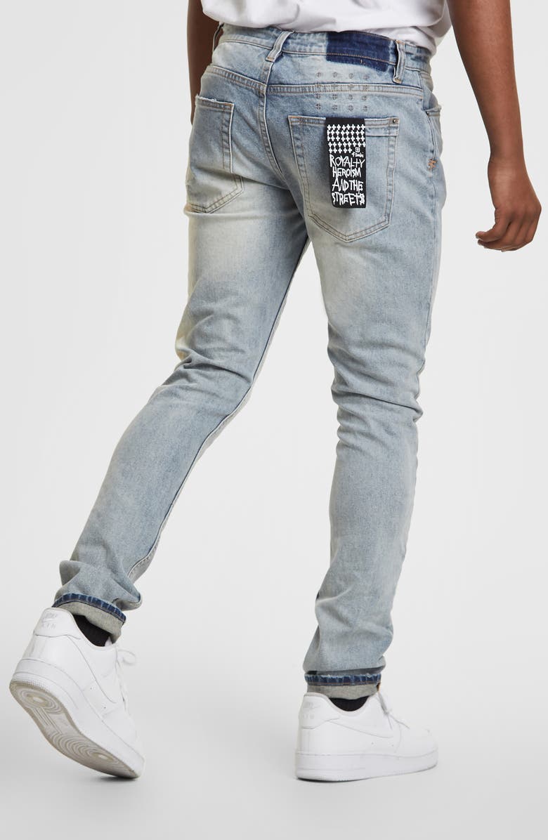 Men's Van Winkle Dripp Skinny Jeans KSUBI