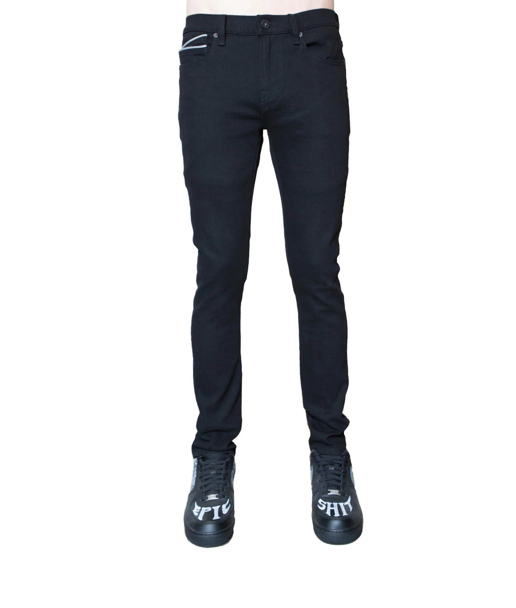 Punk Super Skinny in Black