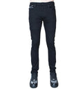 Punk Super Skinny in Black