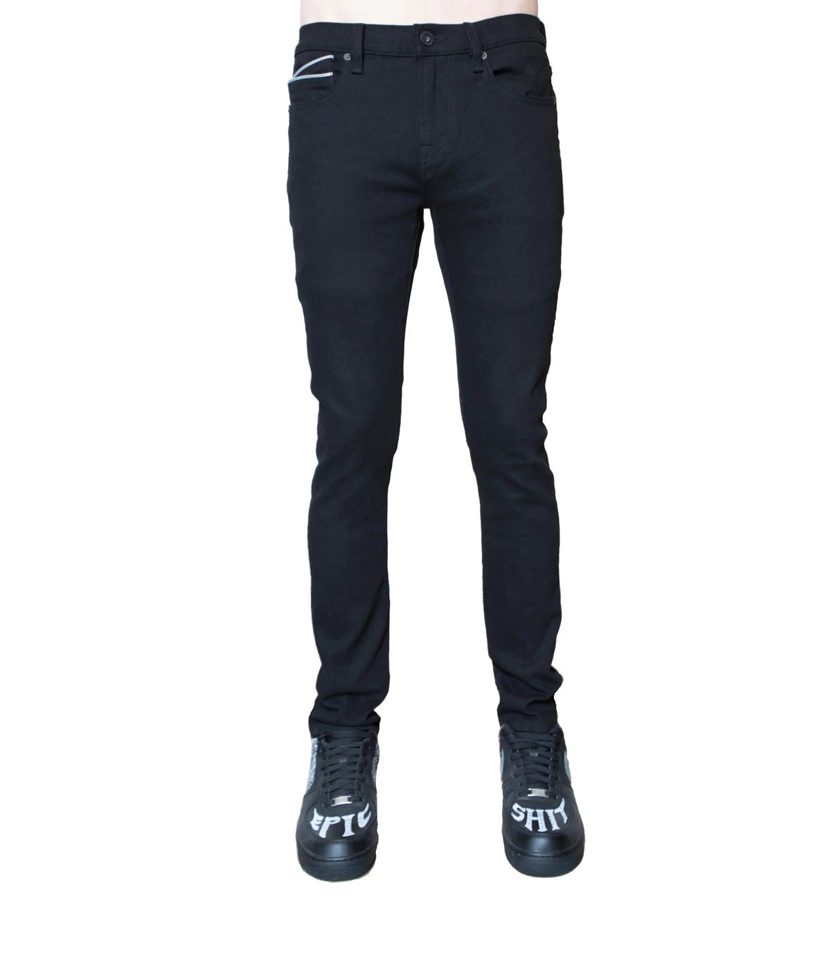 Punk Super Skinny in Black