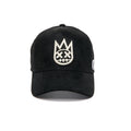 SHIMUCHAN LOGO MESH BACK TRUCKER HAT IN VINTAGE BLACK