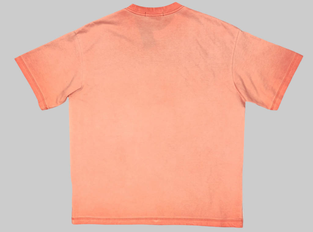 Glory of God Oversized Half Sleeve T-Shirt - in Regal Orange