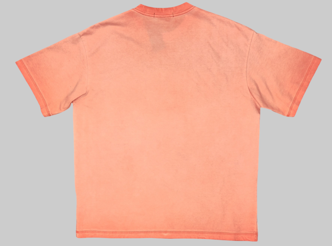 Glory of God Oversized Half Sleeve T-Shirt - in Regal Orange