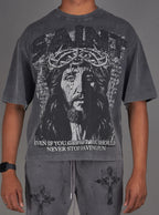Glory Of God - Grey cross shirt