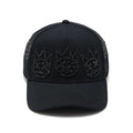 Cult X El Alfa A Frame Hat "Multi Black Crystal Logo" In Black  626BC-CH51A