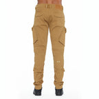 Cult's Rocker Slim Straight Cargo 606 Jeans In Brown Sugar  626B7-RS03B