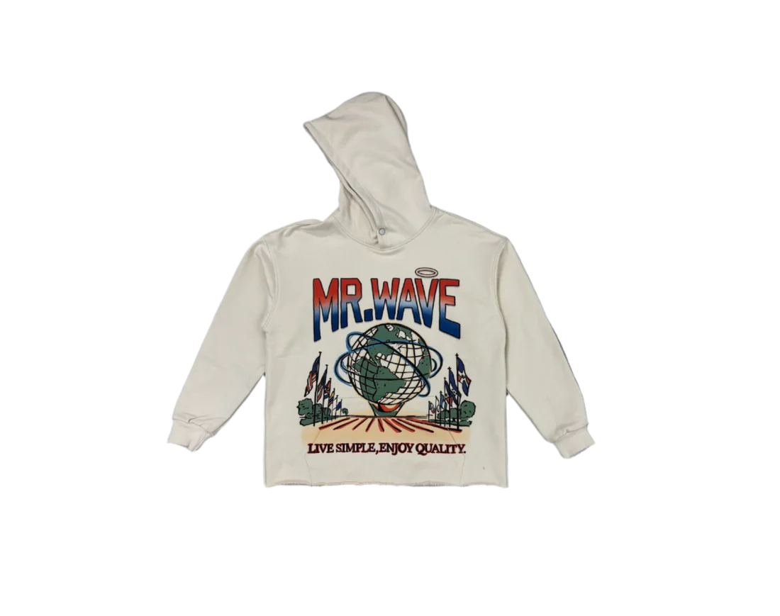 Mr.Wave | The Meadows Off White Hoodie