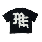 MIDEX EMOTION / Black ‘End’ Rhinestone Tee