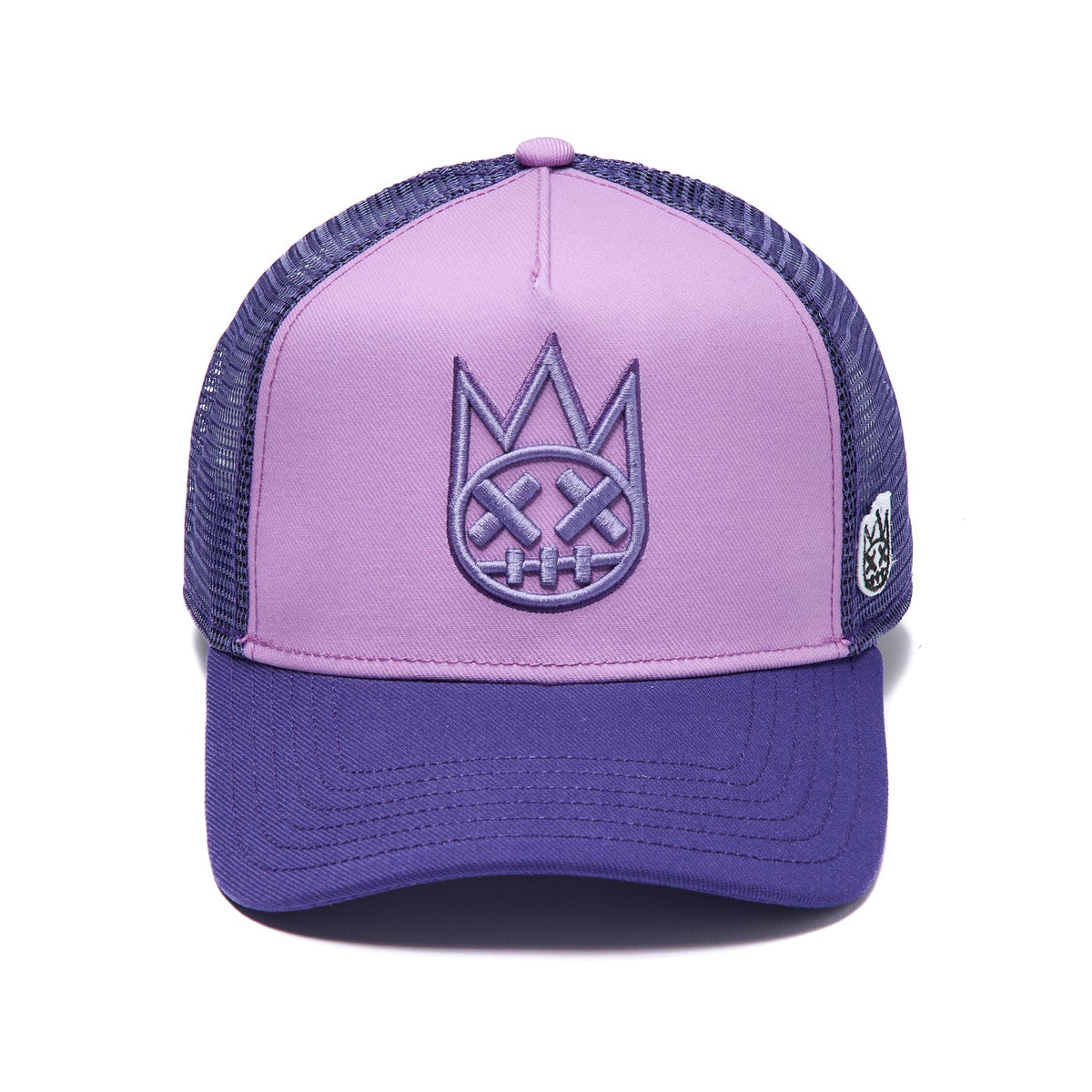 Cult's Logo Mesh Back Trucker Hat In Dusty Lavender 626AC-CH55A