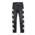 MIXED EMITION / Monogram Denim Black Wash Jeans