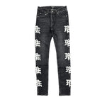 MIXED EMITION / Monogram Denim Black Wash Jeans
