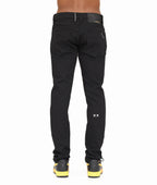 ROCKER SLIM DENIM JEANS IN BLACK 69A0-RS03L
