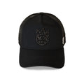 Cult's Crystal Logo Trucker Hat in Black 625BC-CH200A