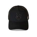 Cult's Crystal Logo Trucker Hat in Black 625BC-CH200A