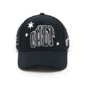 Cult x El Alfa Premium Paisley 5 Panel A Frame Trucker Hat in Black 625B8-CH63A