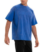Glory Of God oversized t-shirt - Blue