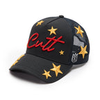 Cult's Logo Mesh Back Trucker Hat "Cherubs" in Steel  625BC-CH51A-ONE
