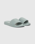 men's knit slides B6A474F200 LEAD GREY