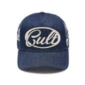 Cult's Mesh Back Trucker Hat "Community" In Raw  626BC-CH53A