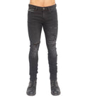 Punk Super Skinny in Jet Black Jeans