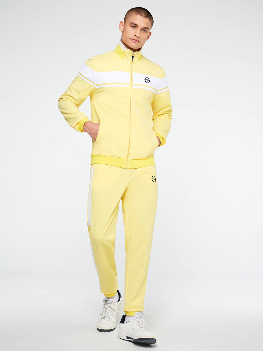 The Damarindo Tracksuit Archivio in Lemon Drop/White