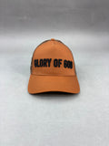 Glory of God cap  Ladrillo and black