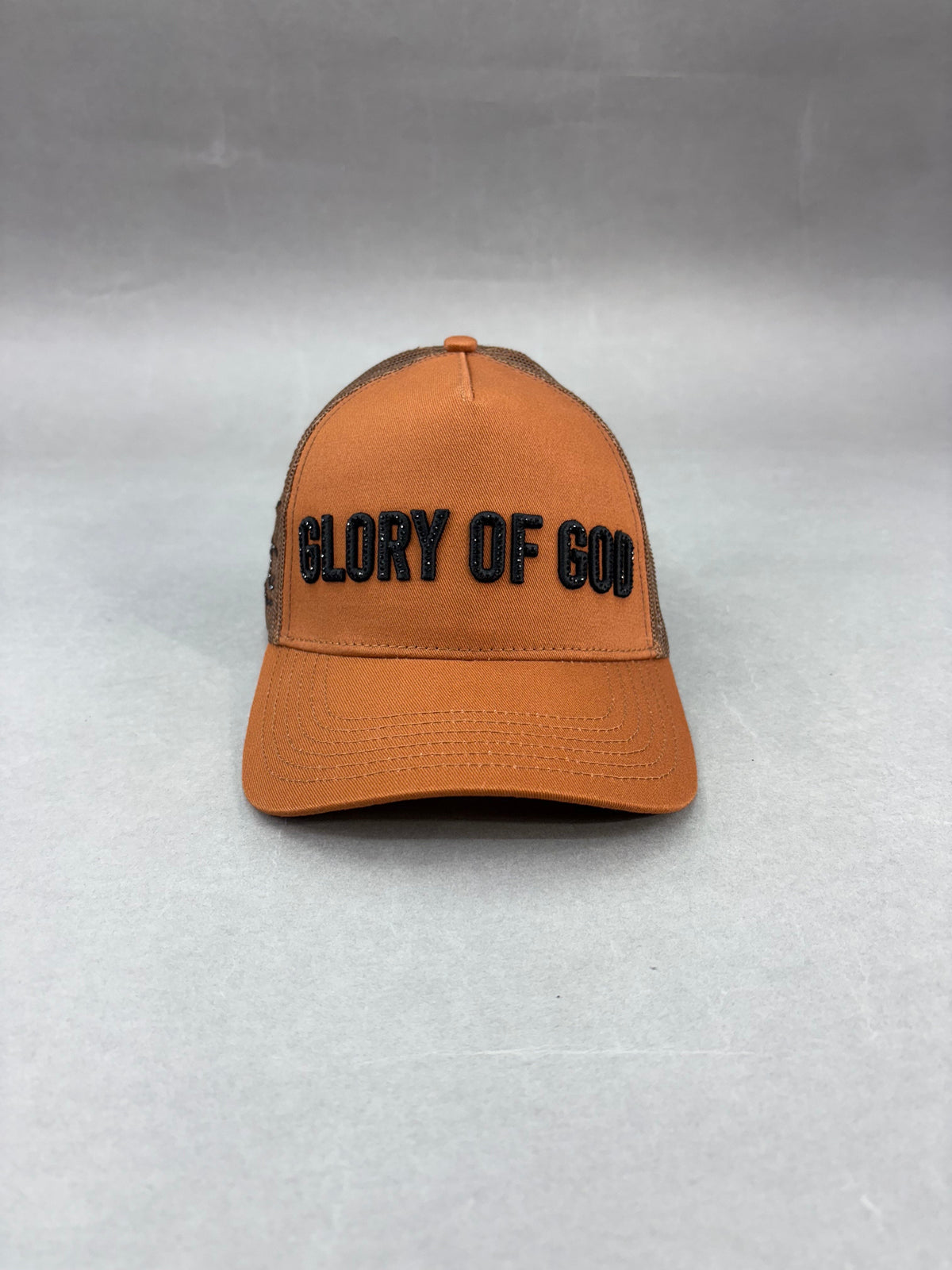 Glory of God cap  Ladrillo and black