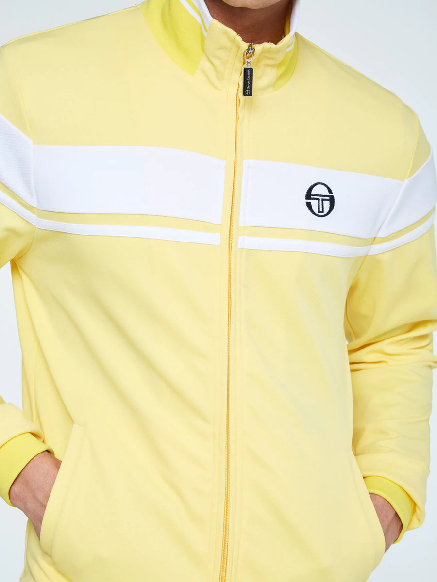 The Damarindo Tracksuit Archivio in Lemon Drop/White