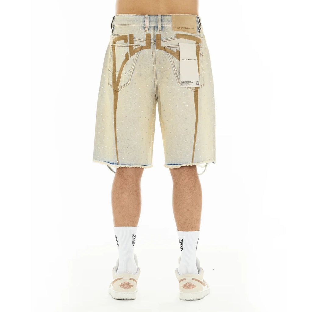 Cult's Grunge Shorts in Antique  626A4-GS85B