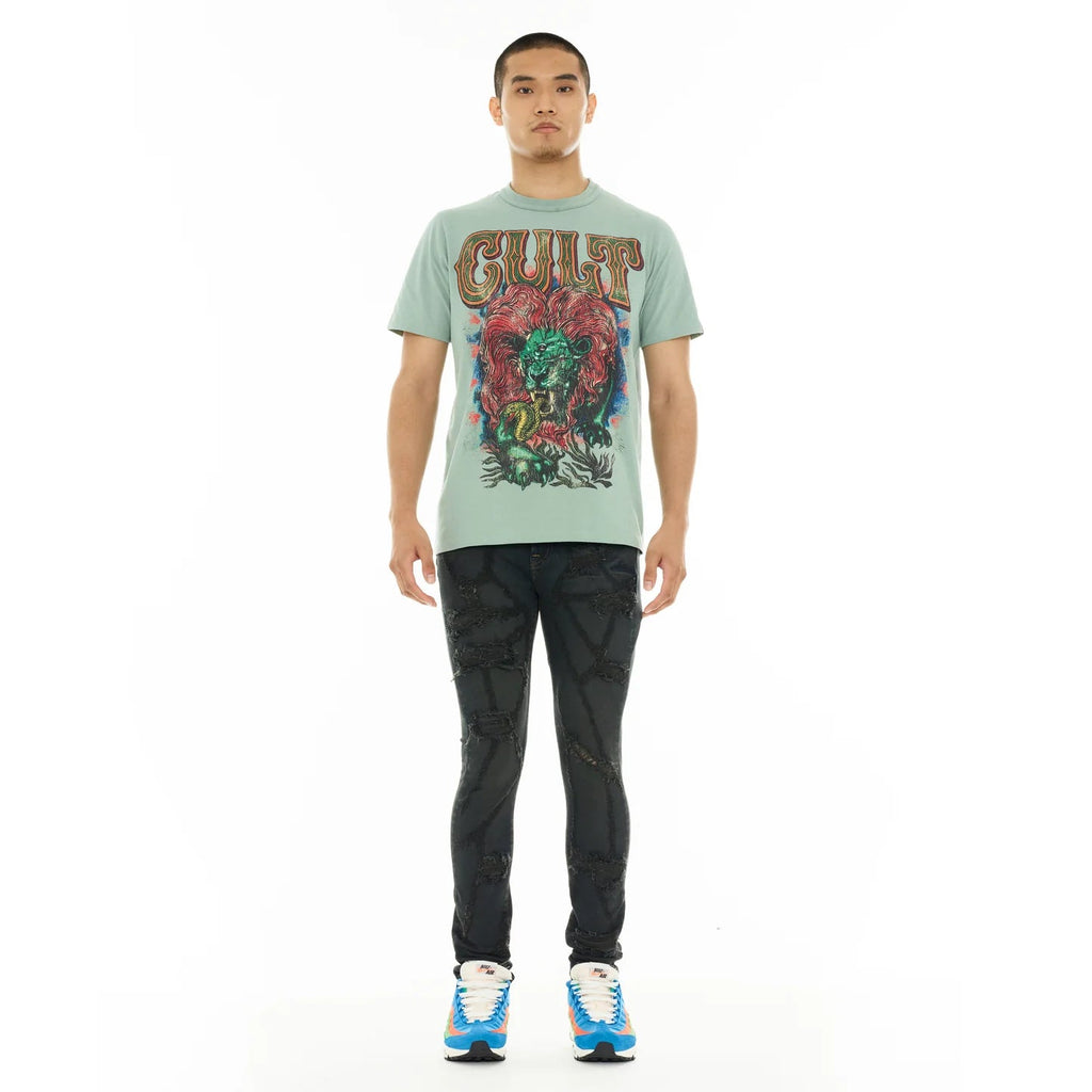 Cult's Punk Super Skinny 601 Jeans in Smog 626A4-SS01C