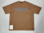 Glory of God Oversized T-Shirt - Luxuriously Soft Cotton in Timeless Brown