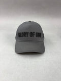 Glory of god hat grey and black