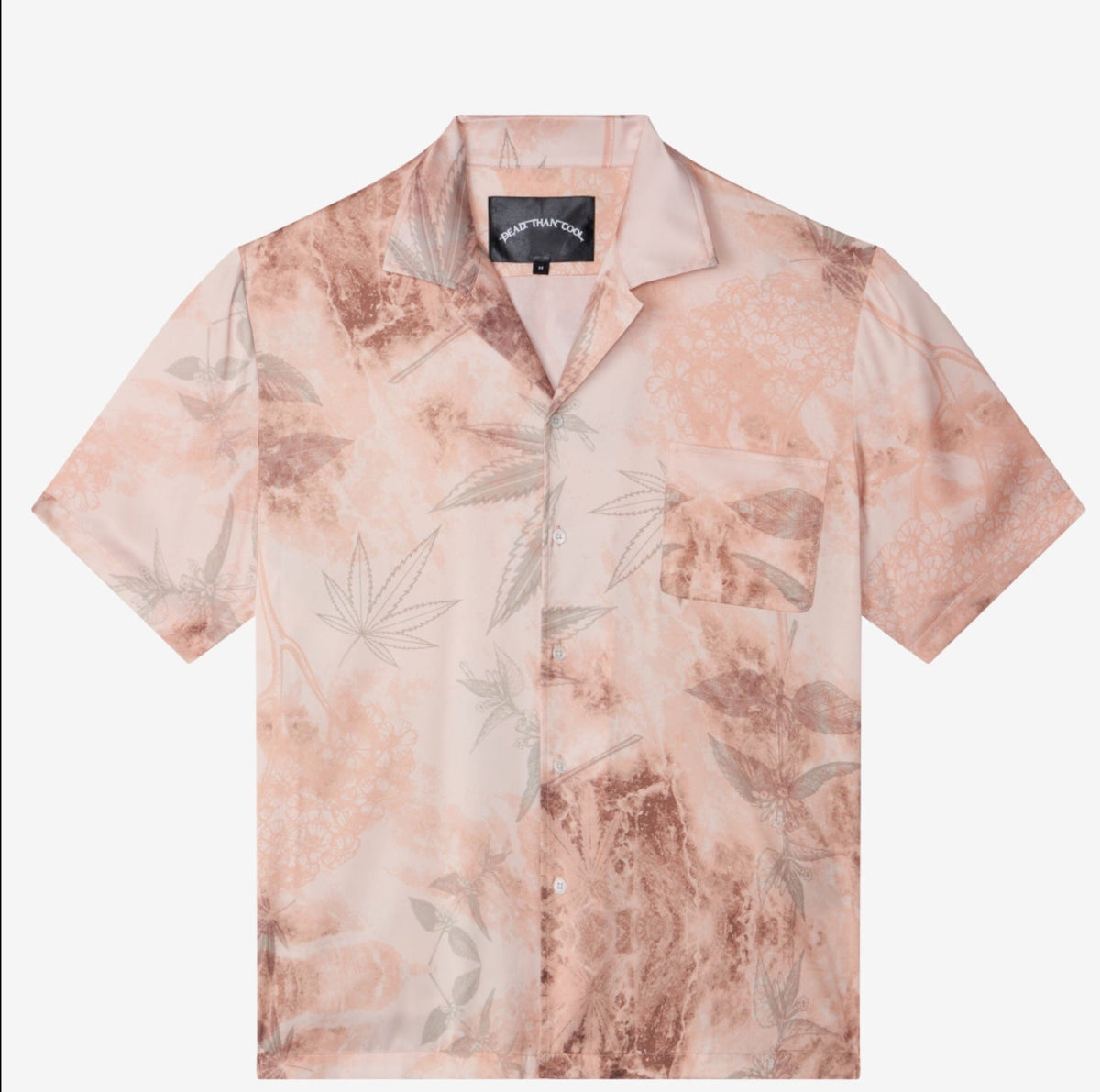 DEAD THAN COOL JUNGLE SEPIA SHIRT