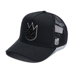 Cult's Logo Mesh Back Trucker Hat In Black 626AC-CH50A