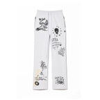 Cult's French Terry Open Hem Sweatpants 620 Grams In Heather Grey 626B8-SP14E