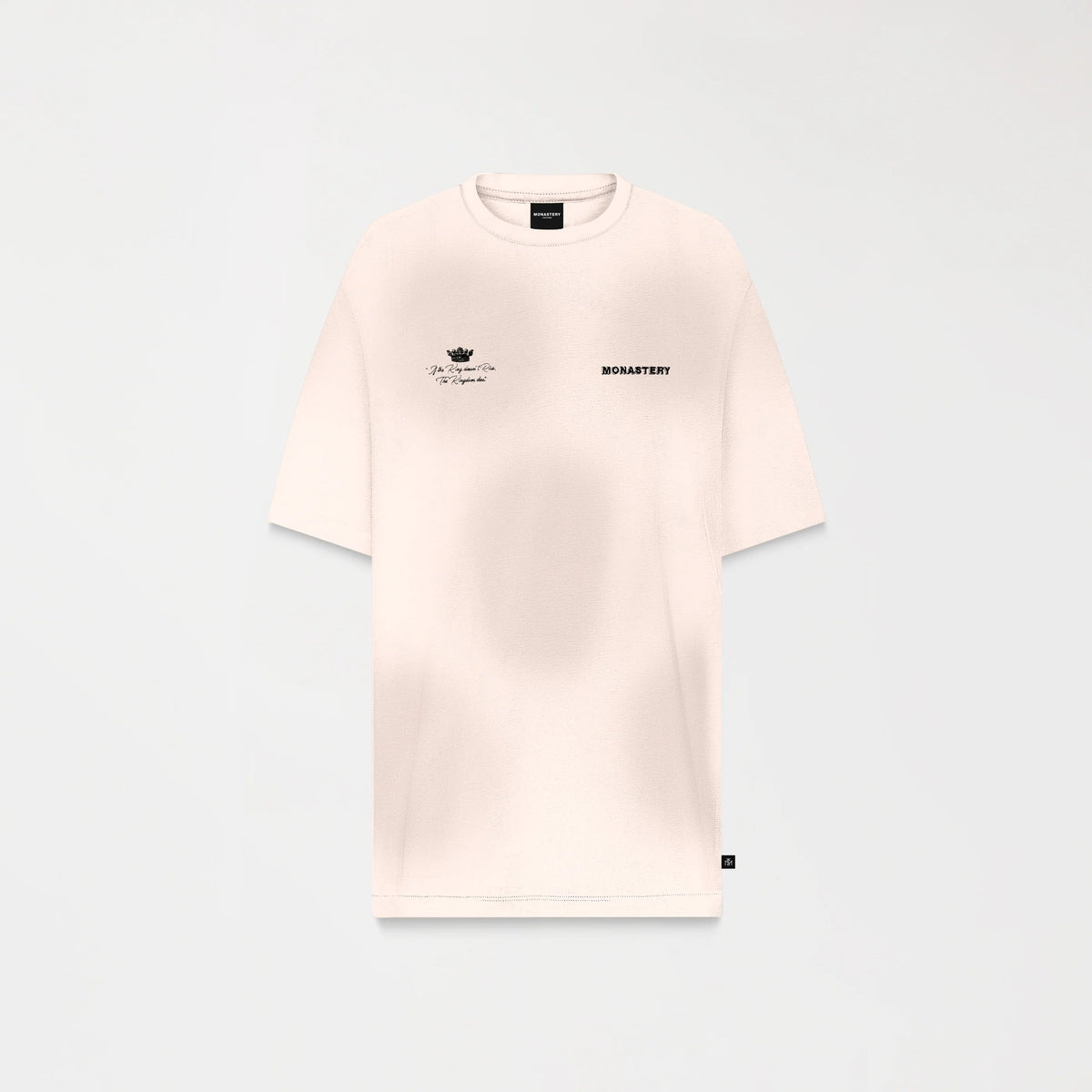 LOAN T-SHIRT OVERSIZED MEN WHITECAP GRAY