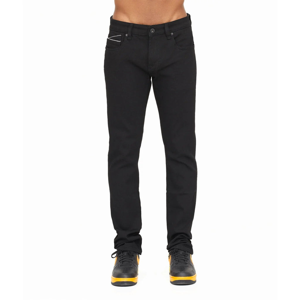 ROCKER SLIM DENIM JEANS IN BLACK 69A0-RS03L