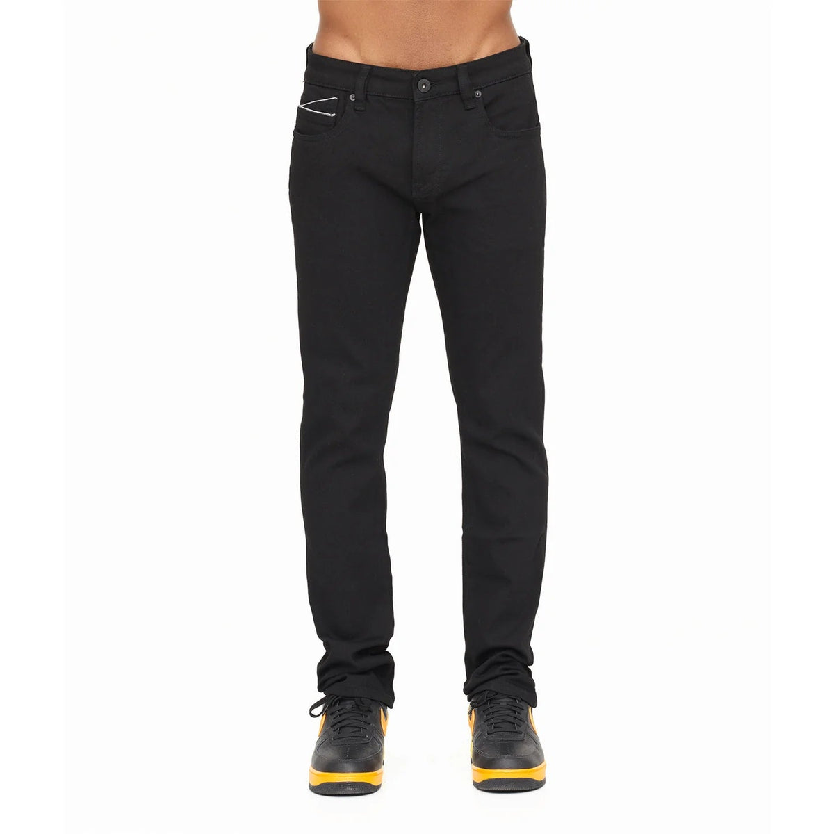ROCKER SLIM DENIM JEANS IN BLACK 69A0-RS03L