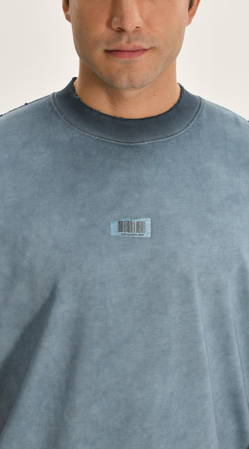 Blahk Colors 8802 oversized shirt