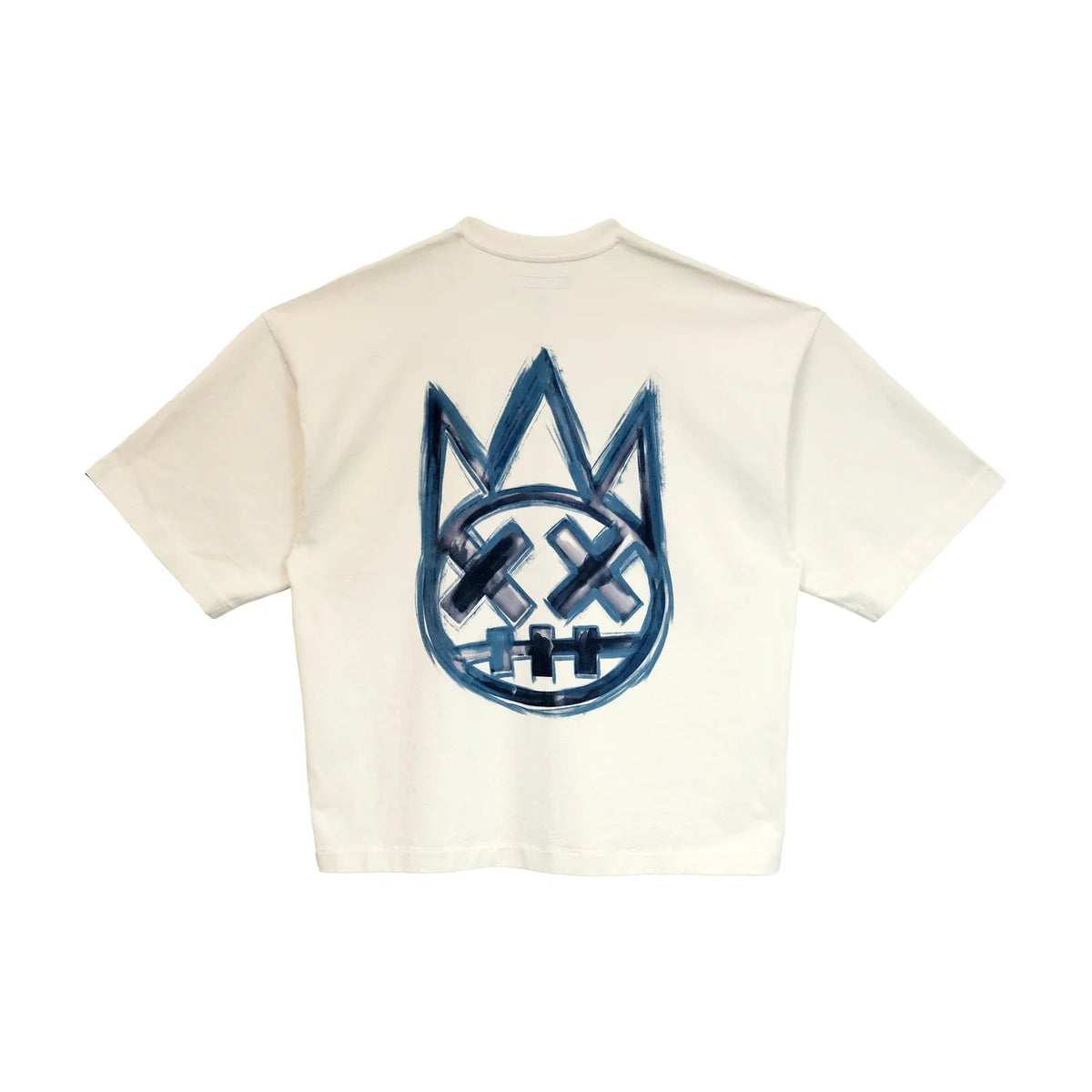 Cult's Oversized Crew Neck Tee in Winter White 625B10-K36A