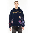 Cult's Pullover Novelty Hoodie in Black 625B9-PH16A