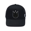 Cult's Logo Mesh Back Trucker Hat In Black 626AC-CH50A
